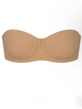 SKIMS Fits Everybody Strapless Bra 40G | Nude Beige | New with Tags